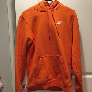 Orange Nike Hoodie